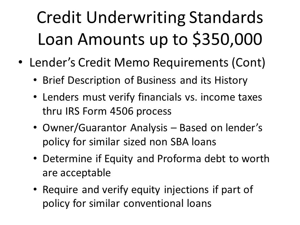 What You Should Know About the SBA Loan Underwriting Process